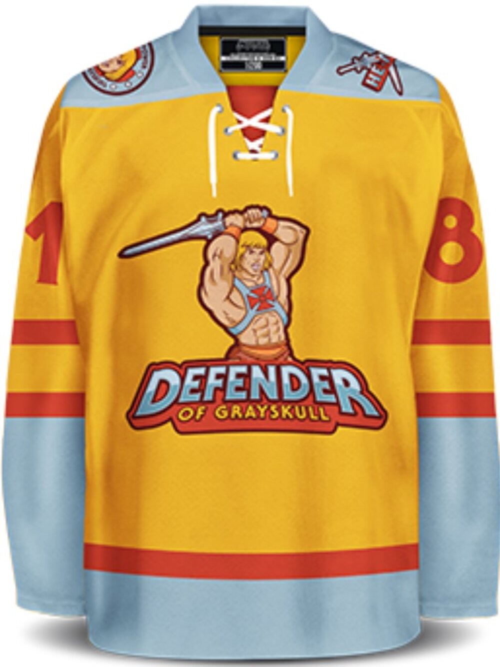 Limited Edition He-Man Masters Of The Universe Jersey - XL (62/200)